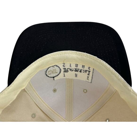 Tan Black Caterpillar Ball Cap Hat - CAT The Rental Store - Strapback Hat Cap - Picture 7 of 8